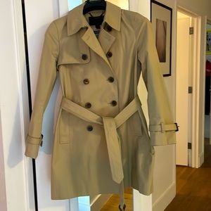 Jcrew tan trench 10p - great condition!